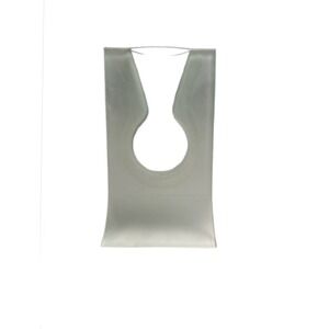 Rare Unique Art Glass Mglass Vase Frosted to Clear Modern Marinha Grande